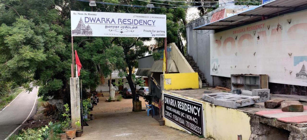 Hotel Dwaraka Residency Mamallapuram Exterior foto